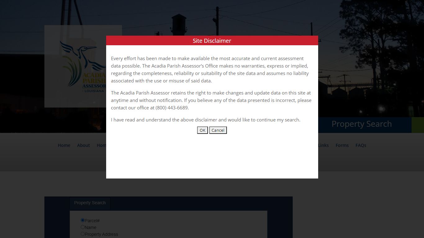 Property Search - Acadia Parish Assessor