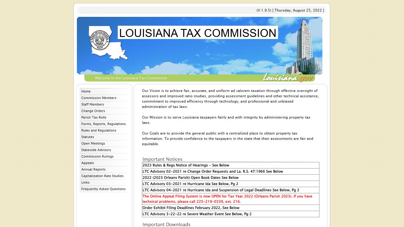 Louisiana Tax Commission
